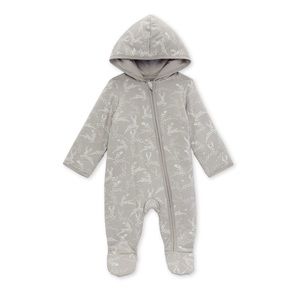 Burt’s Bees Baby Starry Stags Organic Bunting Winter Blanket Hoodie Onesie 6-9 m
